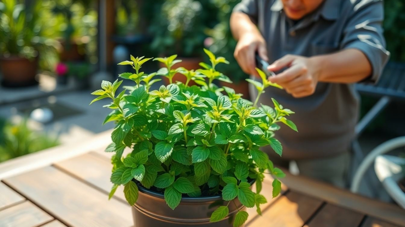 how to take care of a mint plant